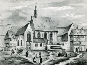 Karmeliterkloster Frankfurt ca. 1700