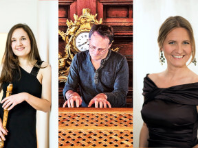 Trio Kerstin Fahr (Blockflöte), Jürgen Banholzer (Cembalo) und Simone Schwark (Sopran) (Foto: Allegra)