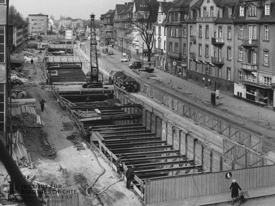 Bewegte Zeiten: U-Bahn-Bau 1968