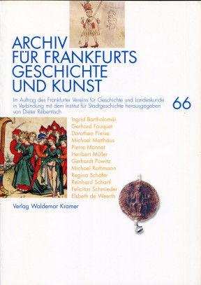 Archiv für Frankfurts Geschichte und Kunst, Band 66