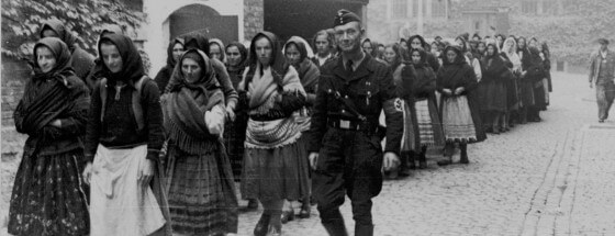 Ankunft Zwangsarbeiterinnen, Höchst 1942