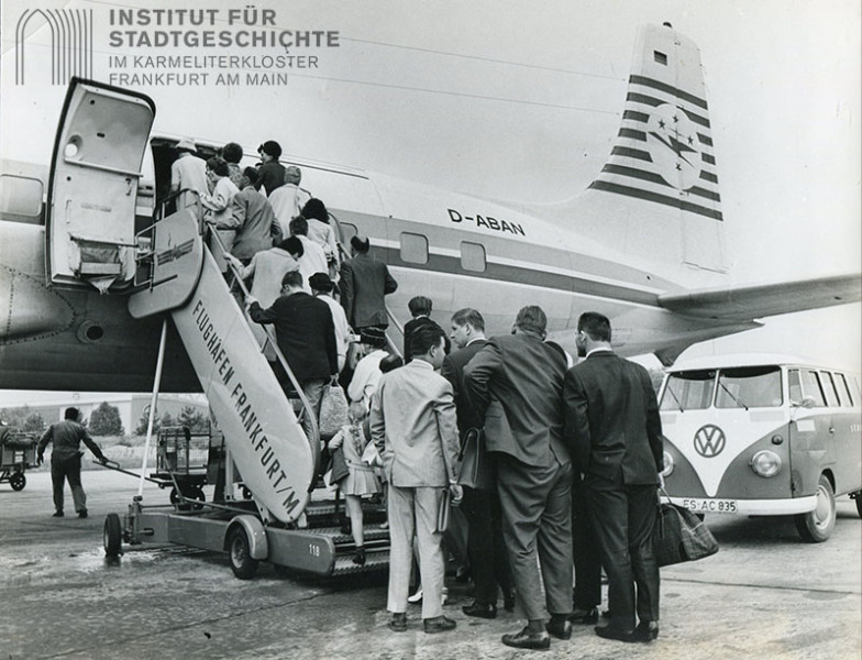 Flughafen Frankfurt (um 1959)